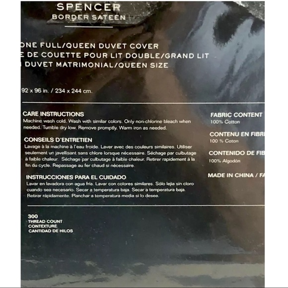 LAUREN by RALPH LAUREN FULL-QUEEN Duvet Cover - Picture 3 of 5